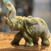 New Jade Lucky Elephant Carving