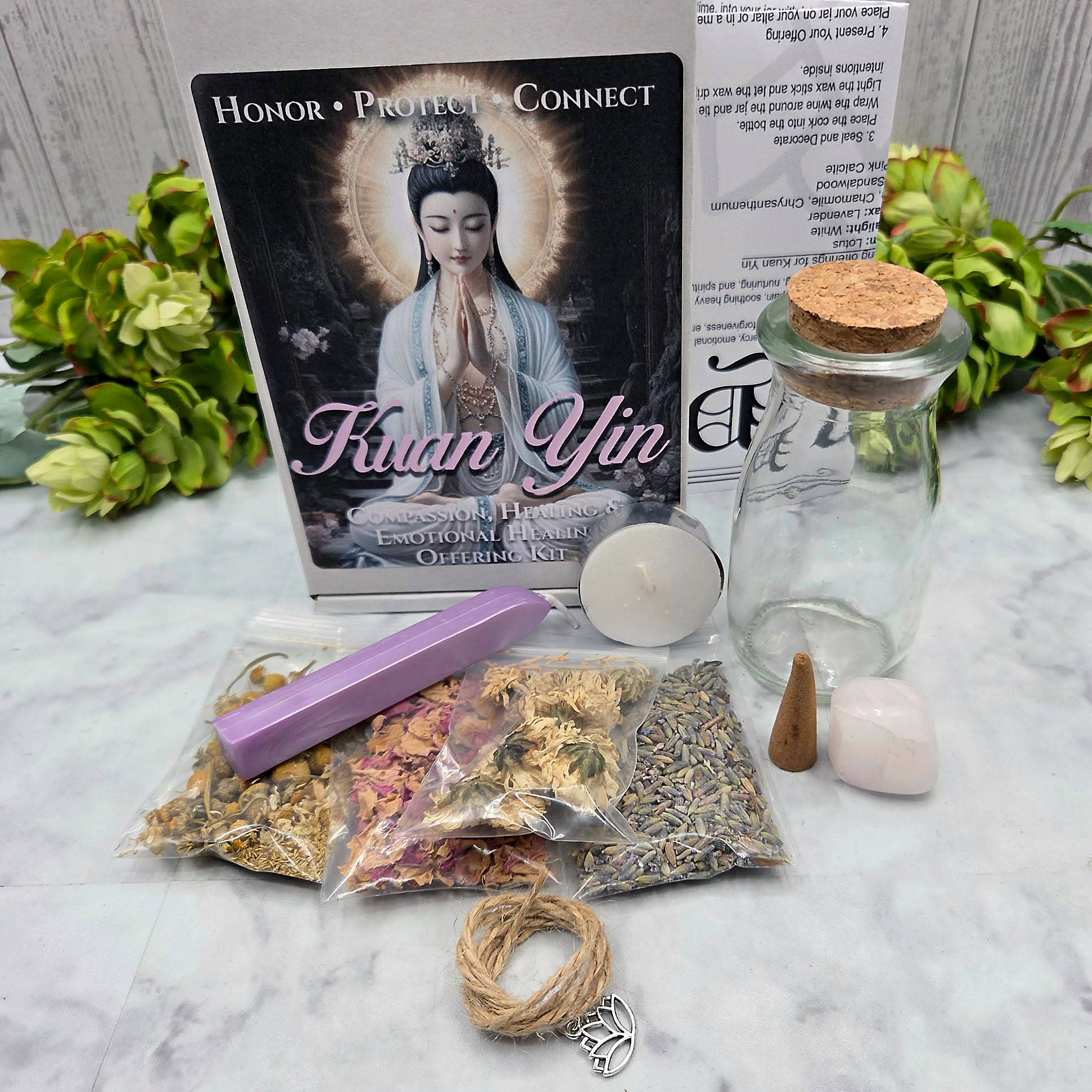 Kuan Yin– Compassion & Healing Offering Kit