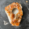 Citrine Cluster ~ Tealight Candle Holder