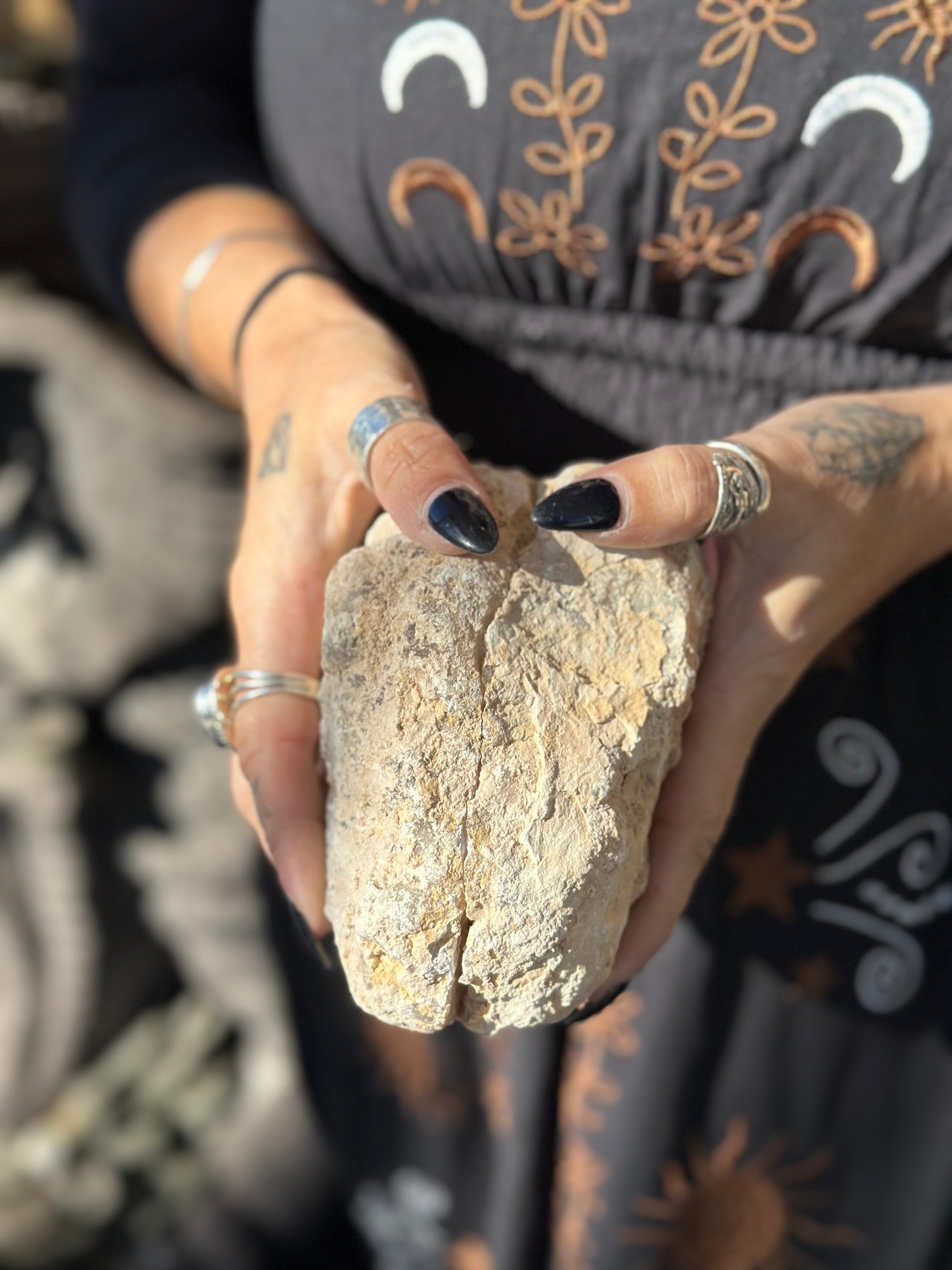 Clear Quartz Friendship Geode Pair - (B)