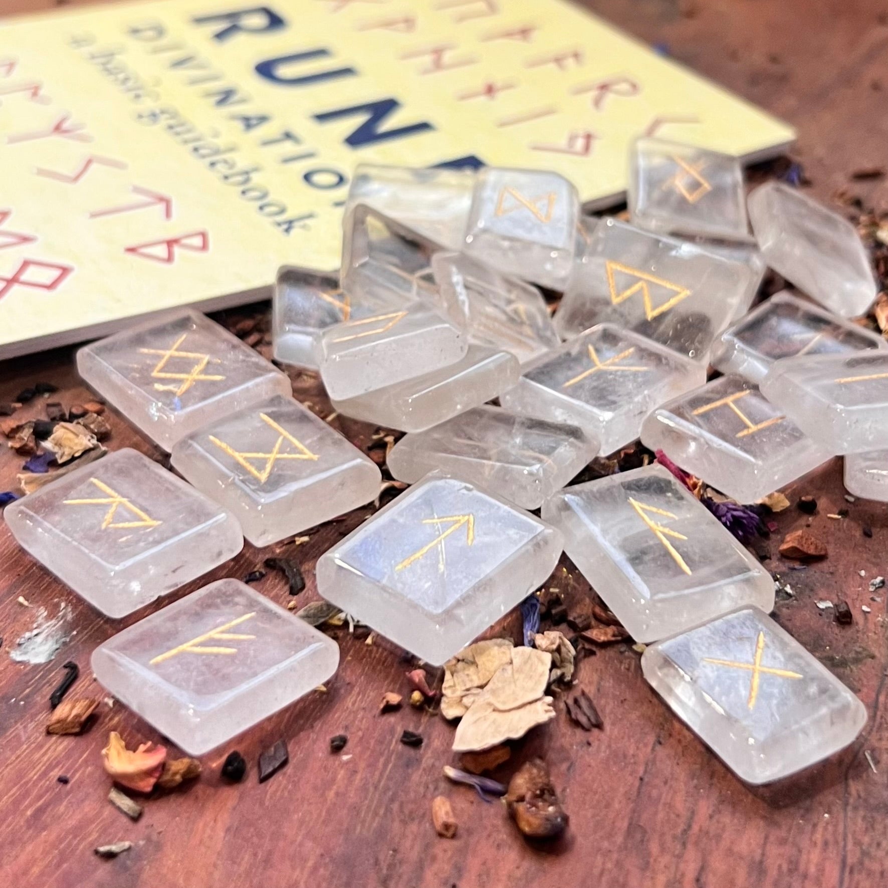 Clear Quartz Runes