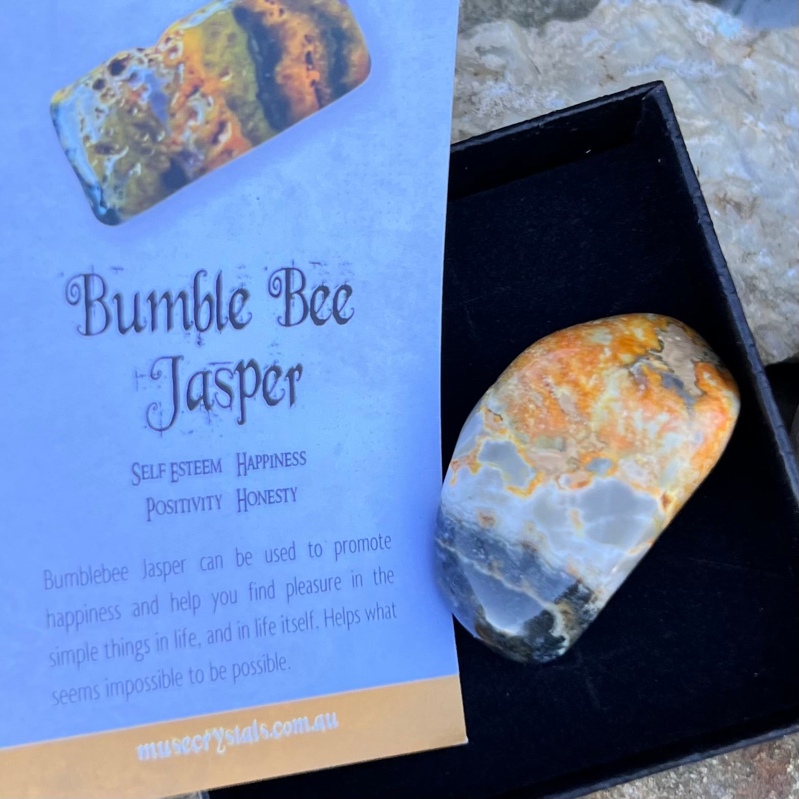 Bumble Bee ~ Specialty Boxed Crystal