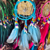 Tree of Life Native Rainbow Dream Catcher ~ Blue