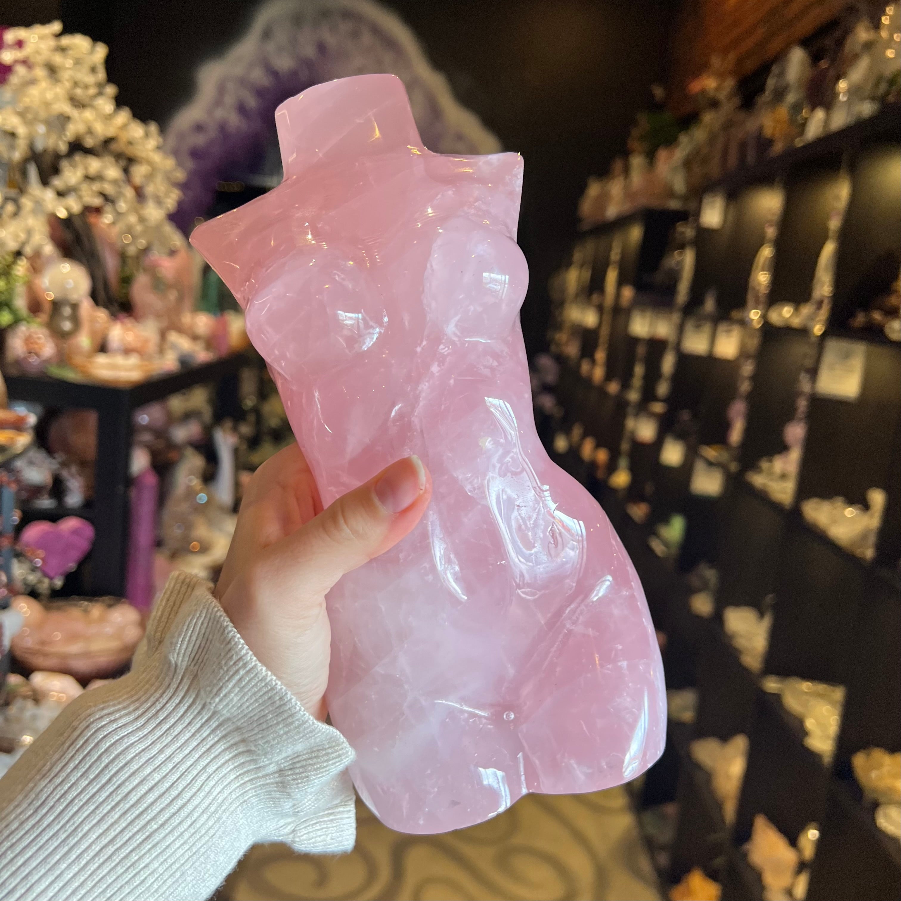 Large Lady Body ~ Rose Quartz