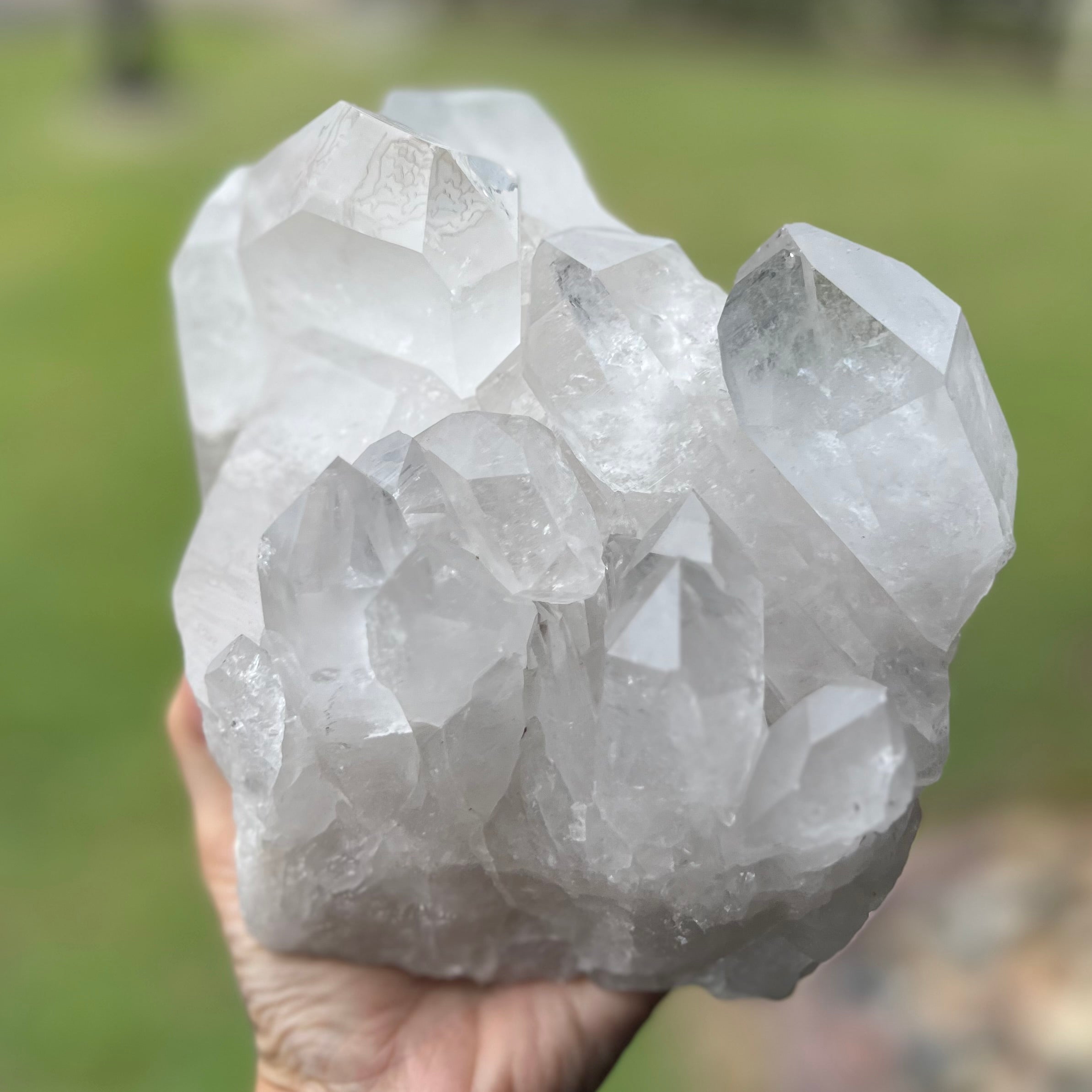 Clear Quartz Raw Cluster