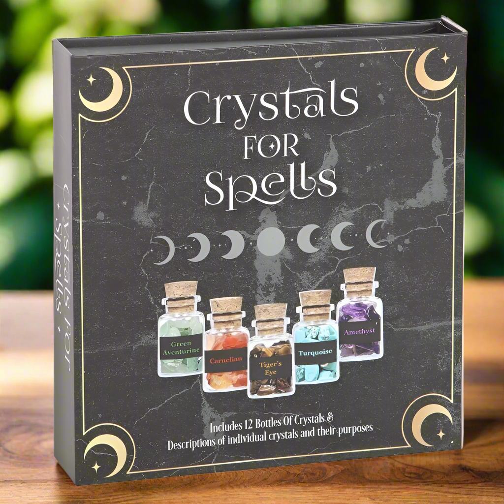 Crystals for Spells Crystal Chip Bottle Gift Set