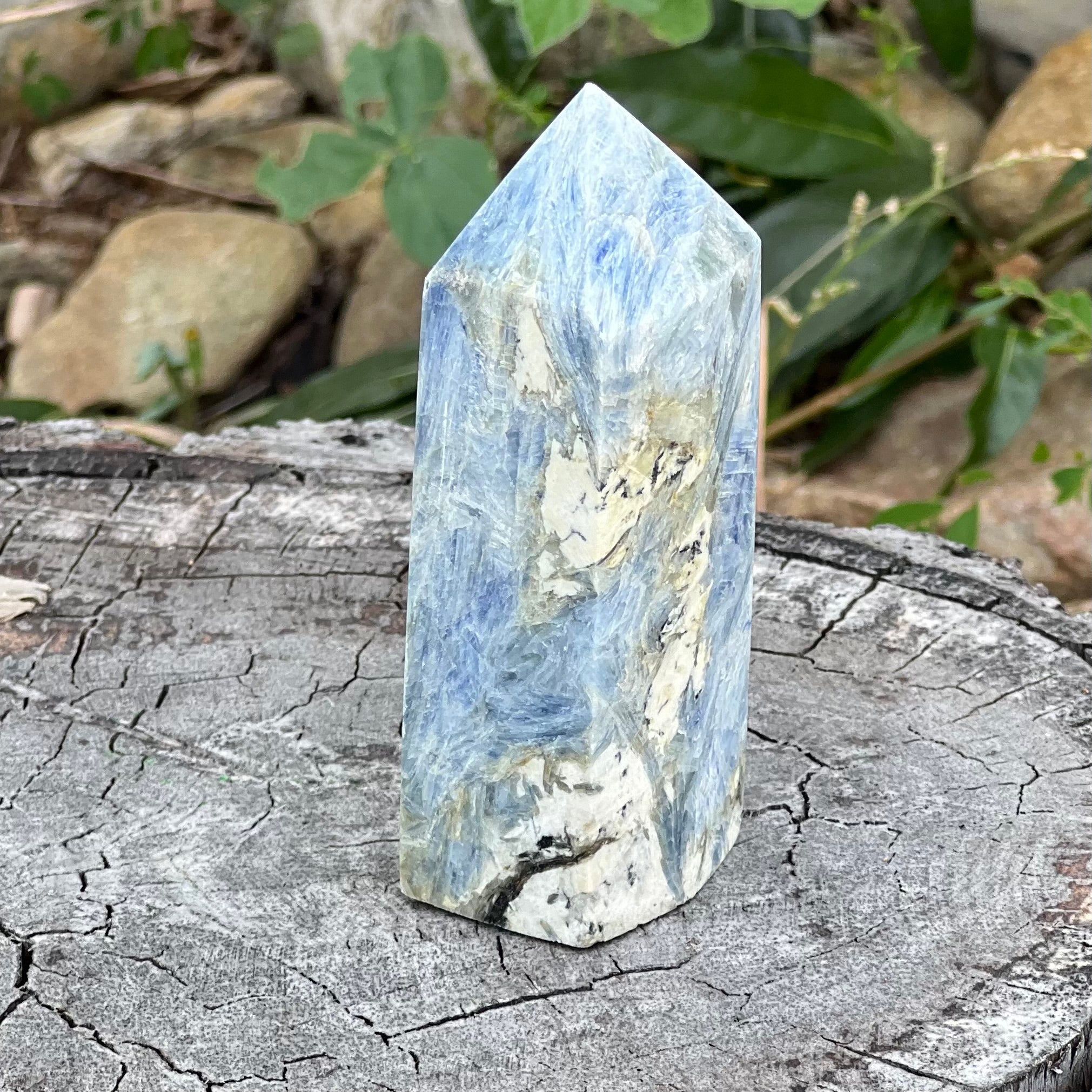 Blue Kyanite Tower