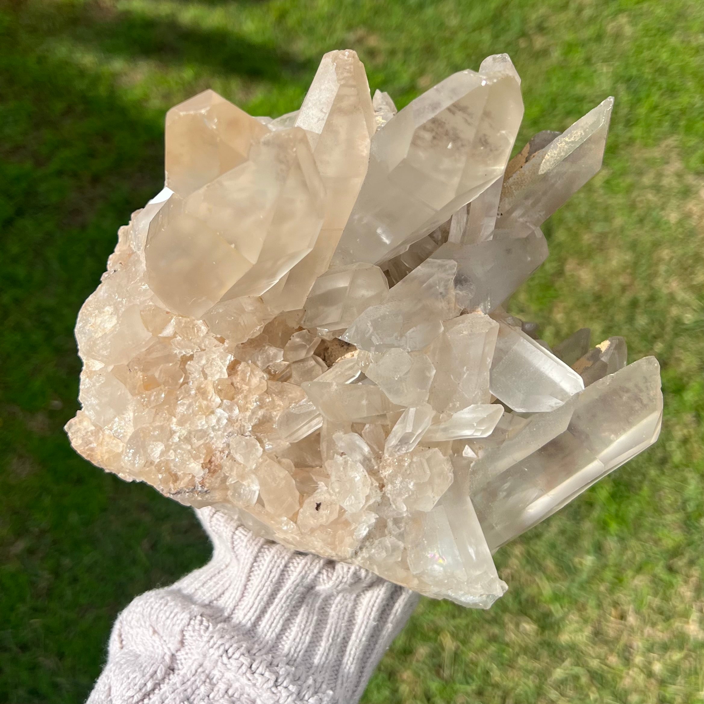 Clear Quartz Cluster