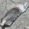 Ocean Jasper Feather Carving