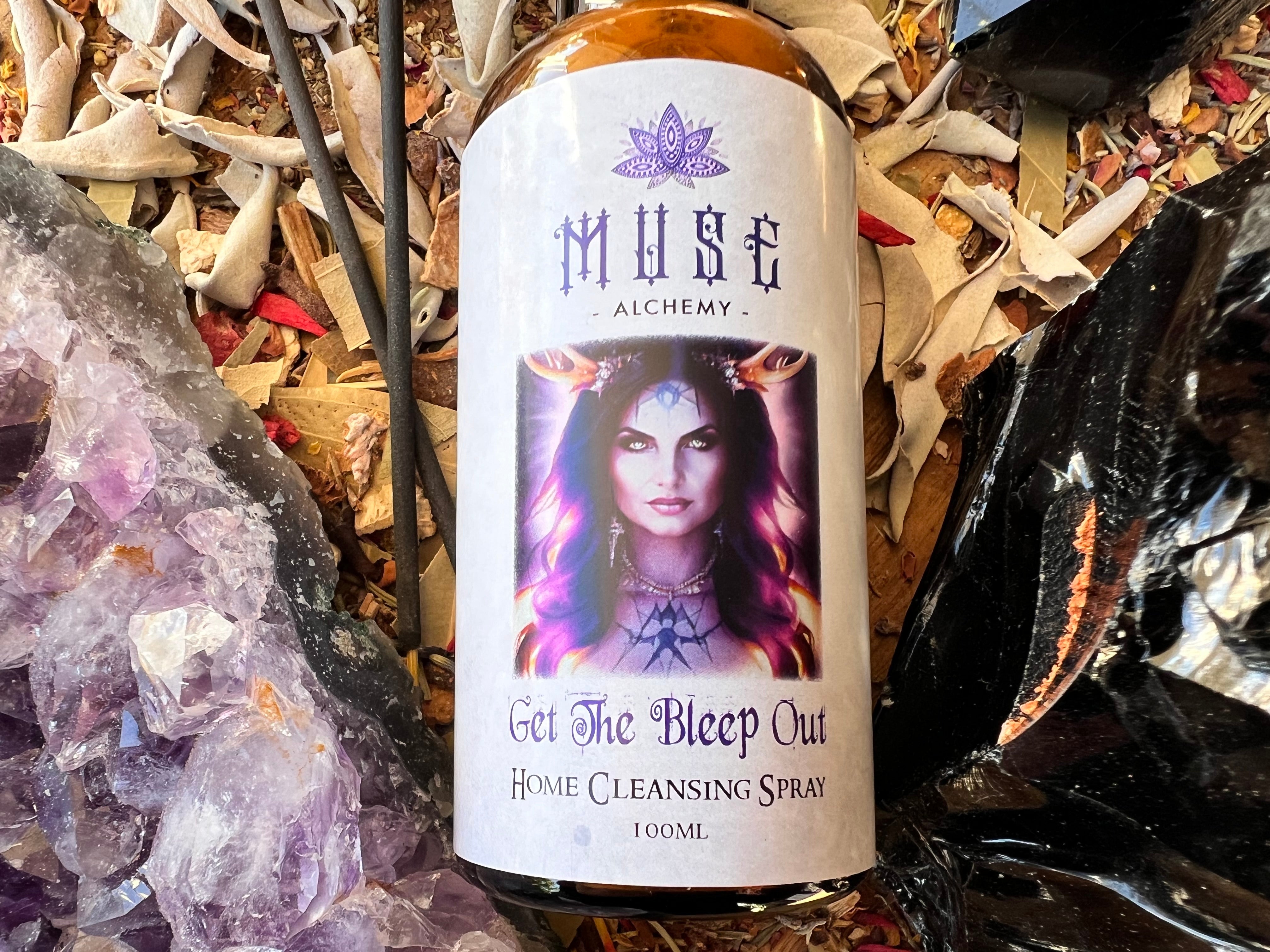 Muse Alchemy ~ Get The Bleep Out ~ Spray nettoyant pour la maison 100 ml