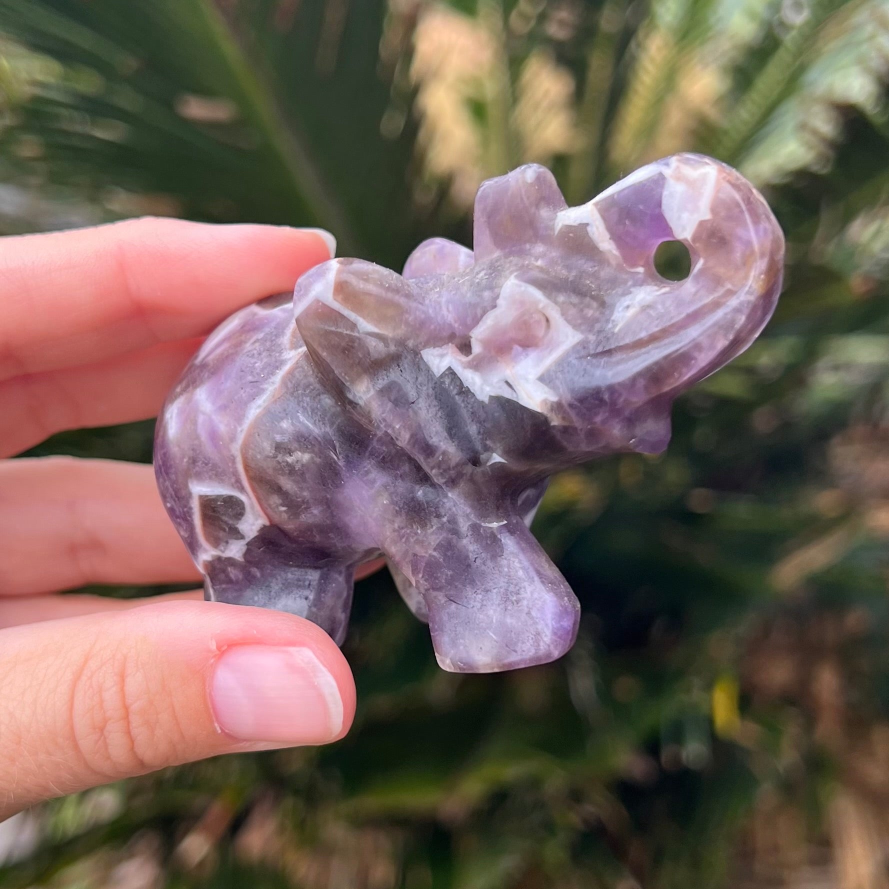 Lucky Elephant ~ Amethyst