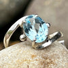 Topaz ~ Sterling Silver Ring ~ 7