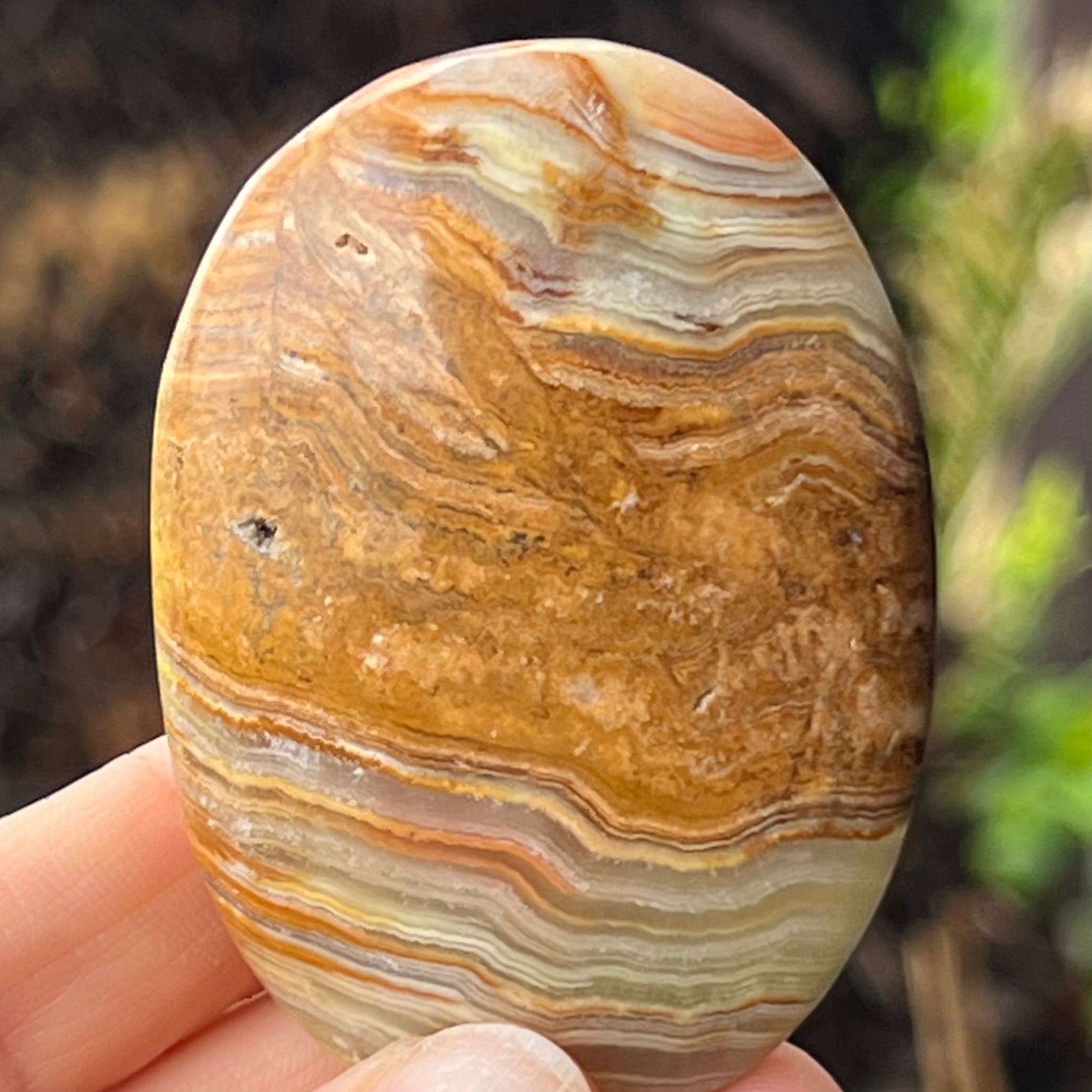 Afghanistan Jade ~ Palm Stone ~ Specialty Crystal
