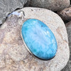 Larimar ~ Sterling Silver Pendant