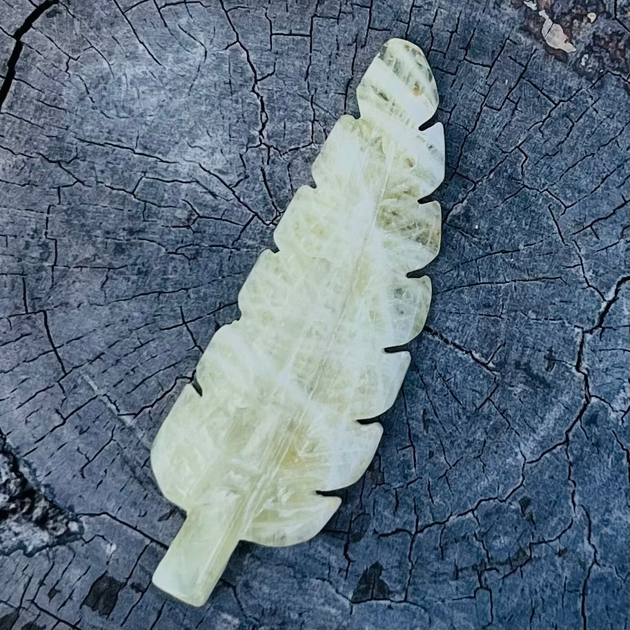 Citrine Feather of Joy