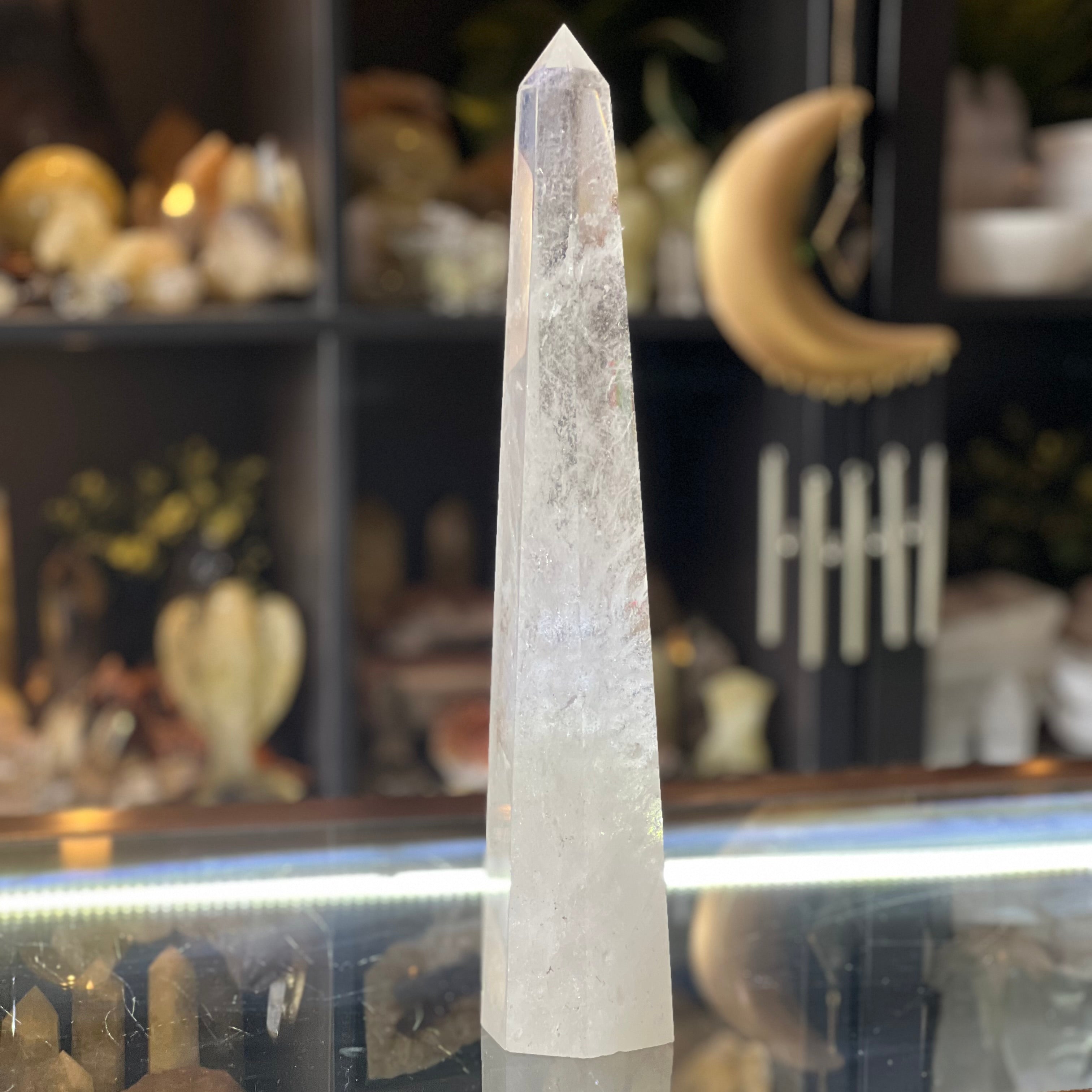 Clear Quartz Tower