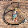 Chakra Rectangle Orgonite Pendant