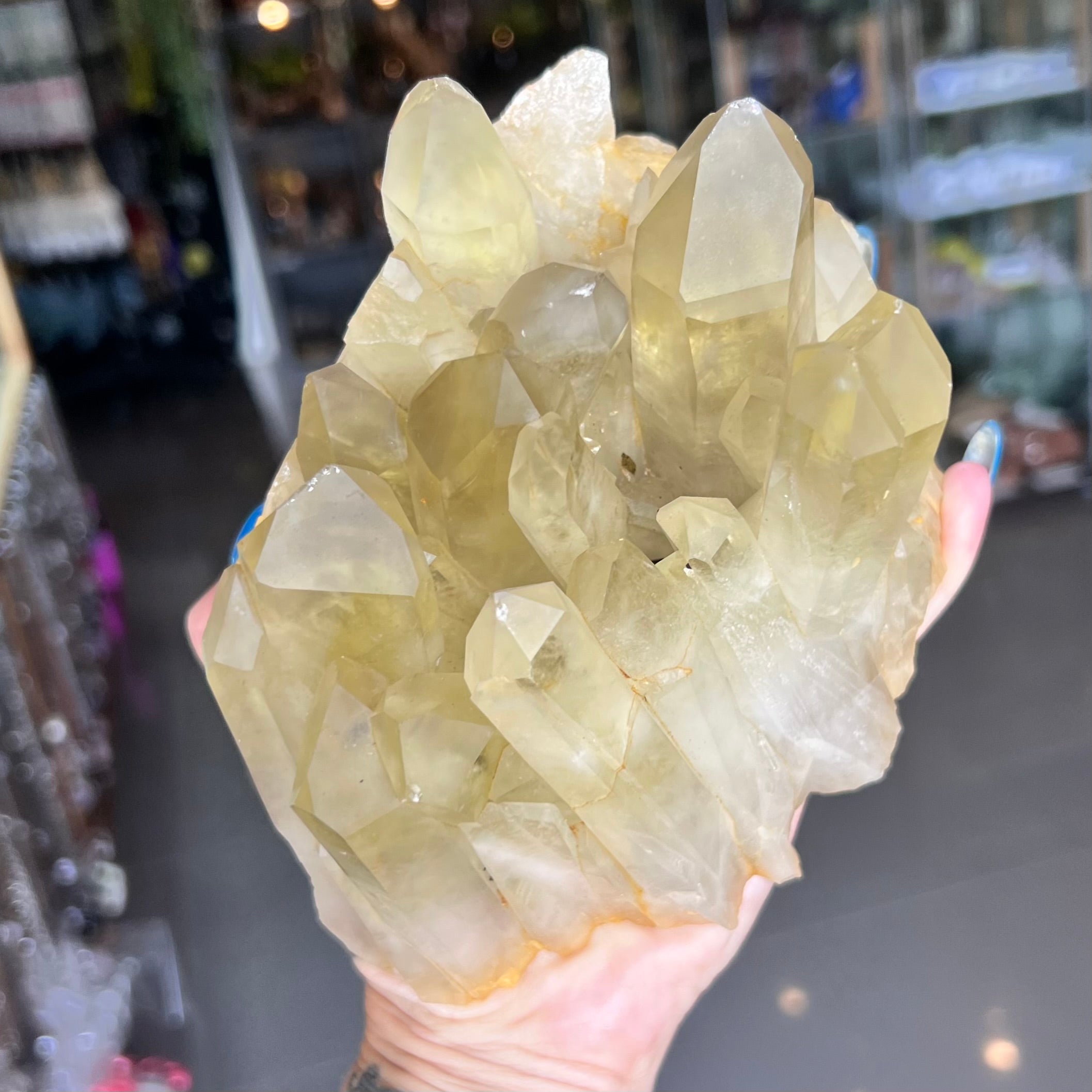 Smoky Citrine Natural Raw Cluster