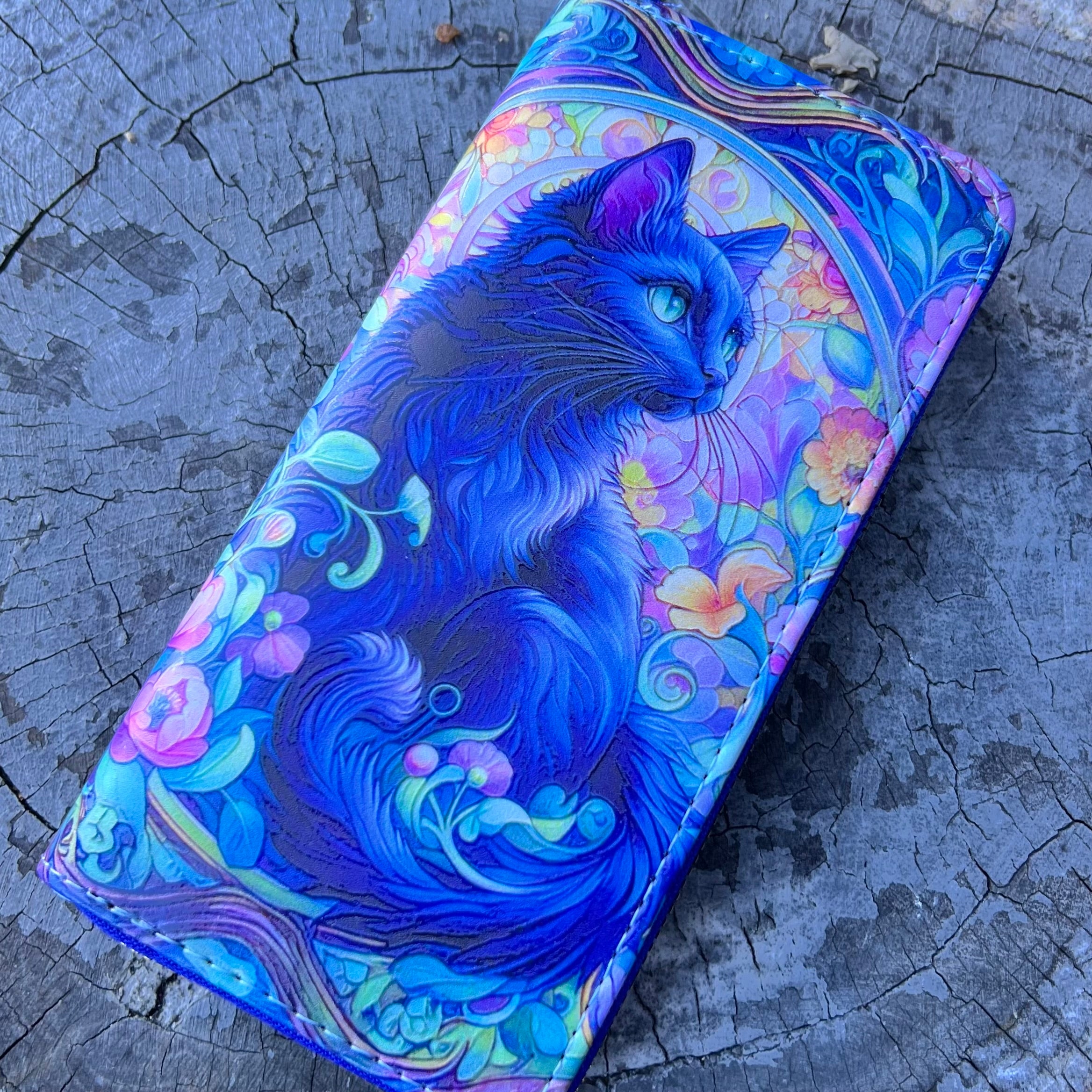 Black Cat ~ Celestial Carry Clutch