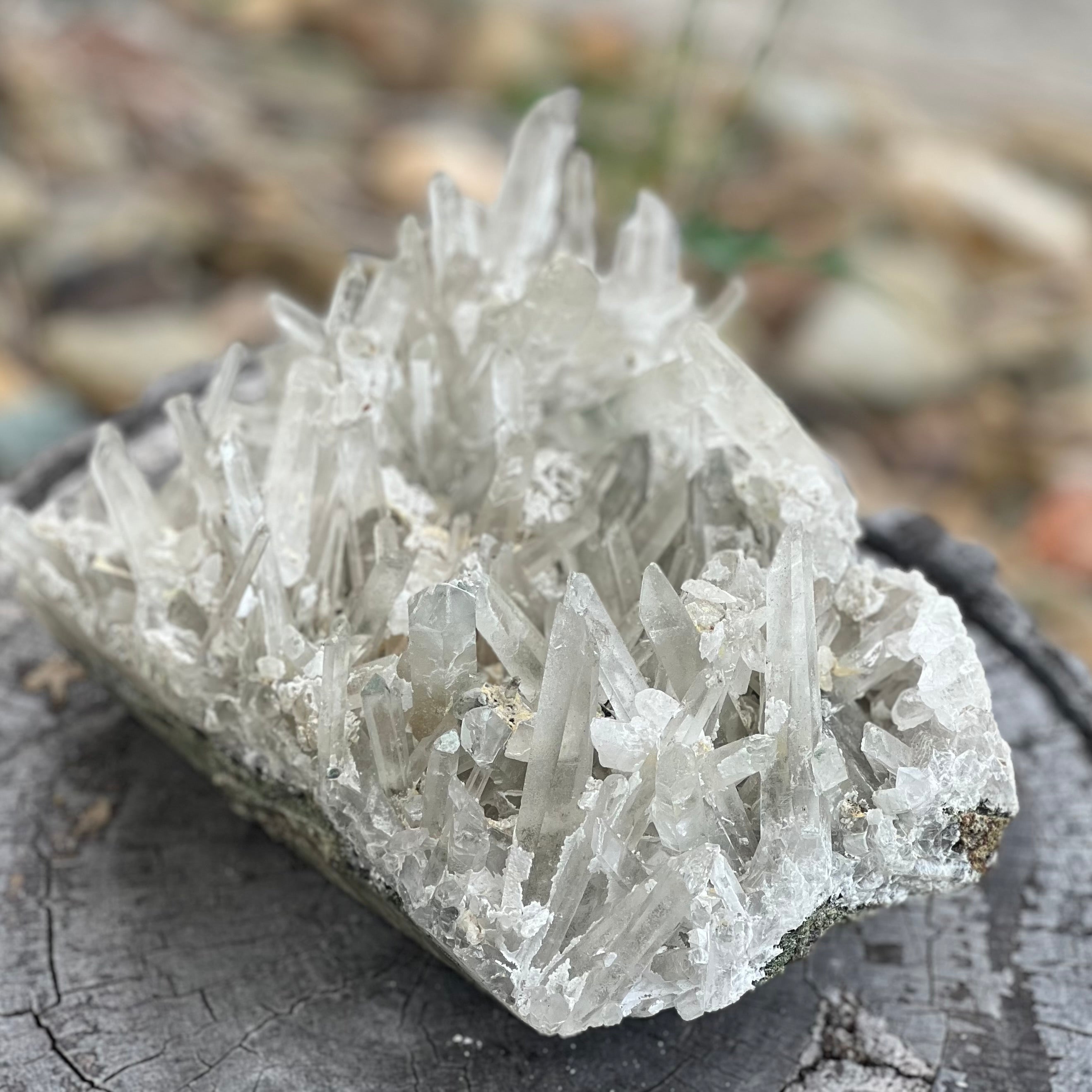 Clear Quartz Natural Raw Cluster