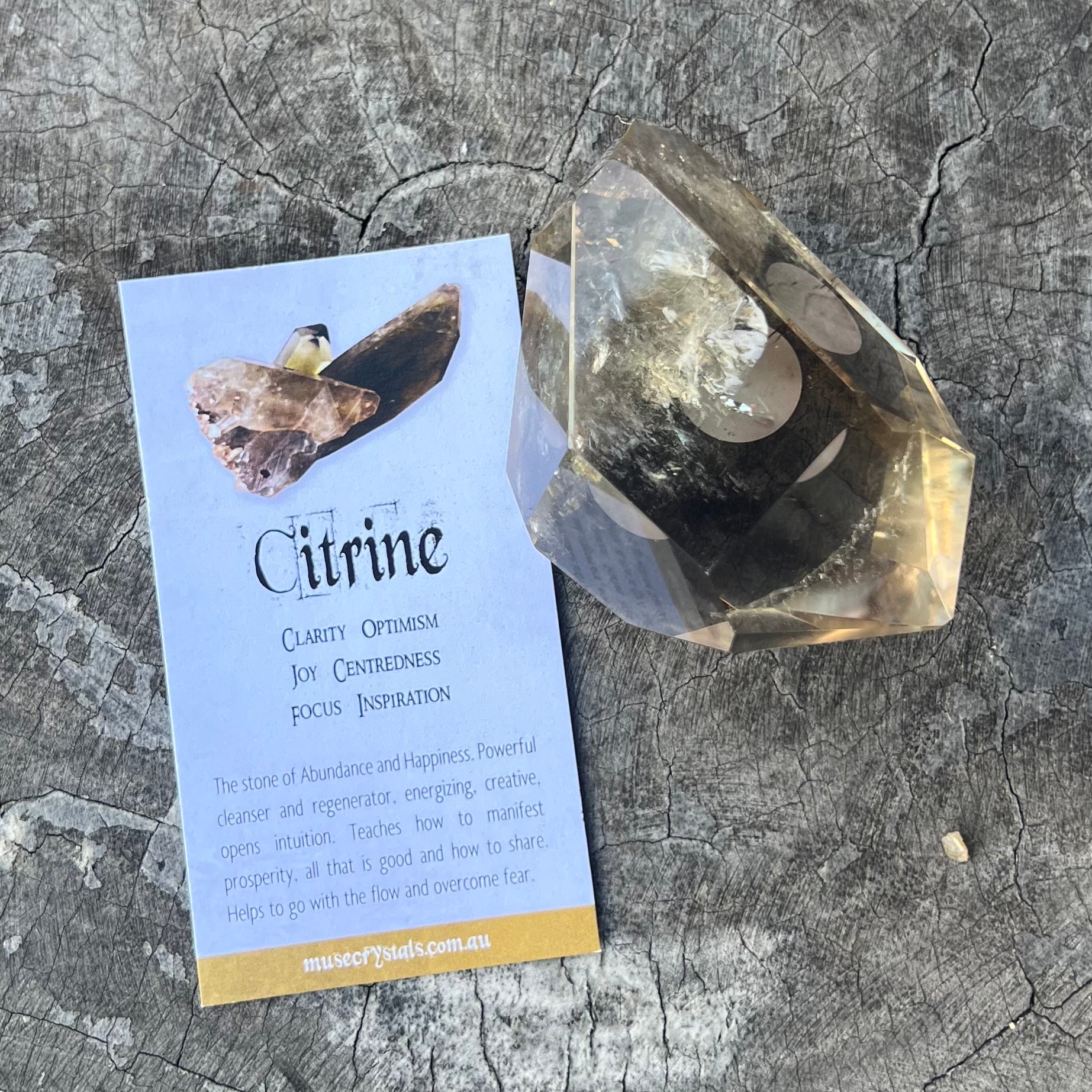 Natural Citrine Freeform