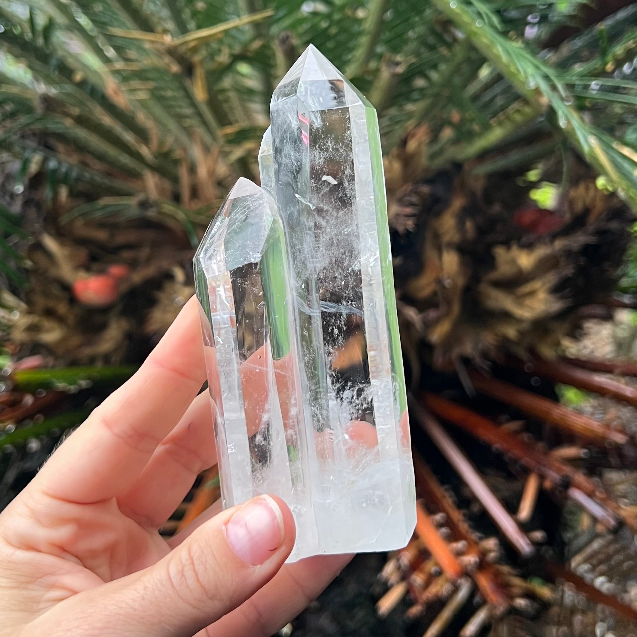 Clear Quartz Multi Point Tower