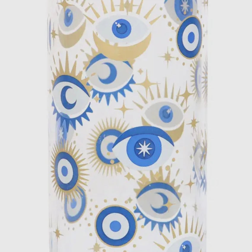 Evil Eye ~ Glass Drink Bottle