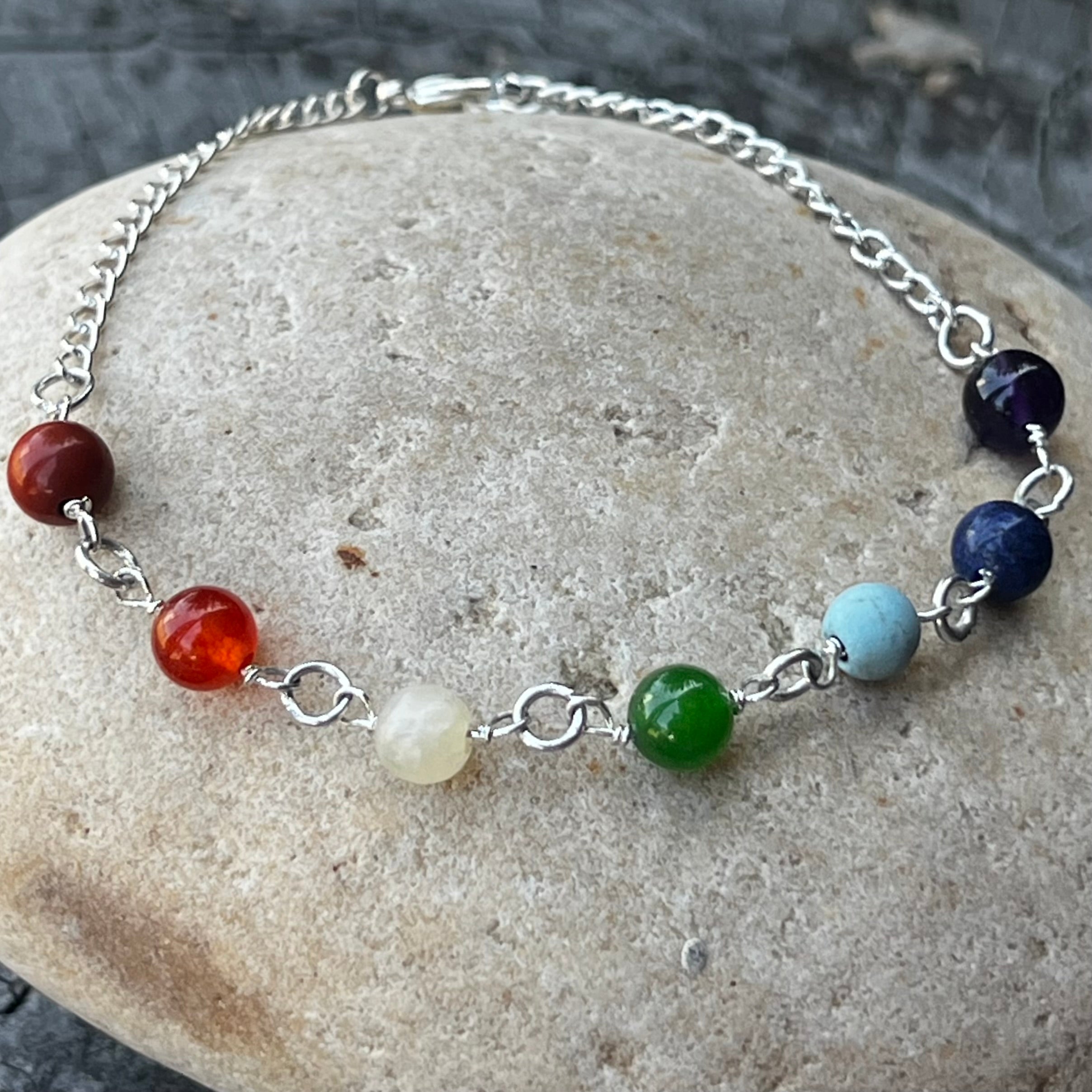 Clear Quartz & Chakra Pendulum