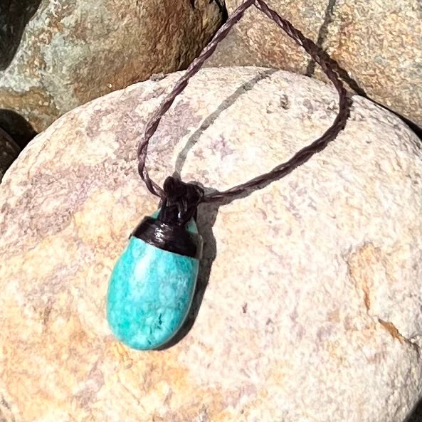 Muse Medicine ~Chrysocolla - Goddess ~  Talisman