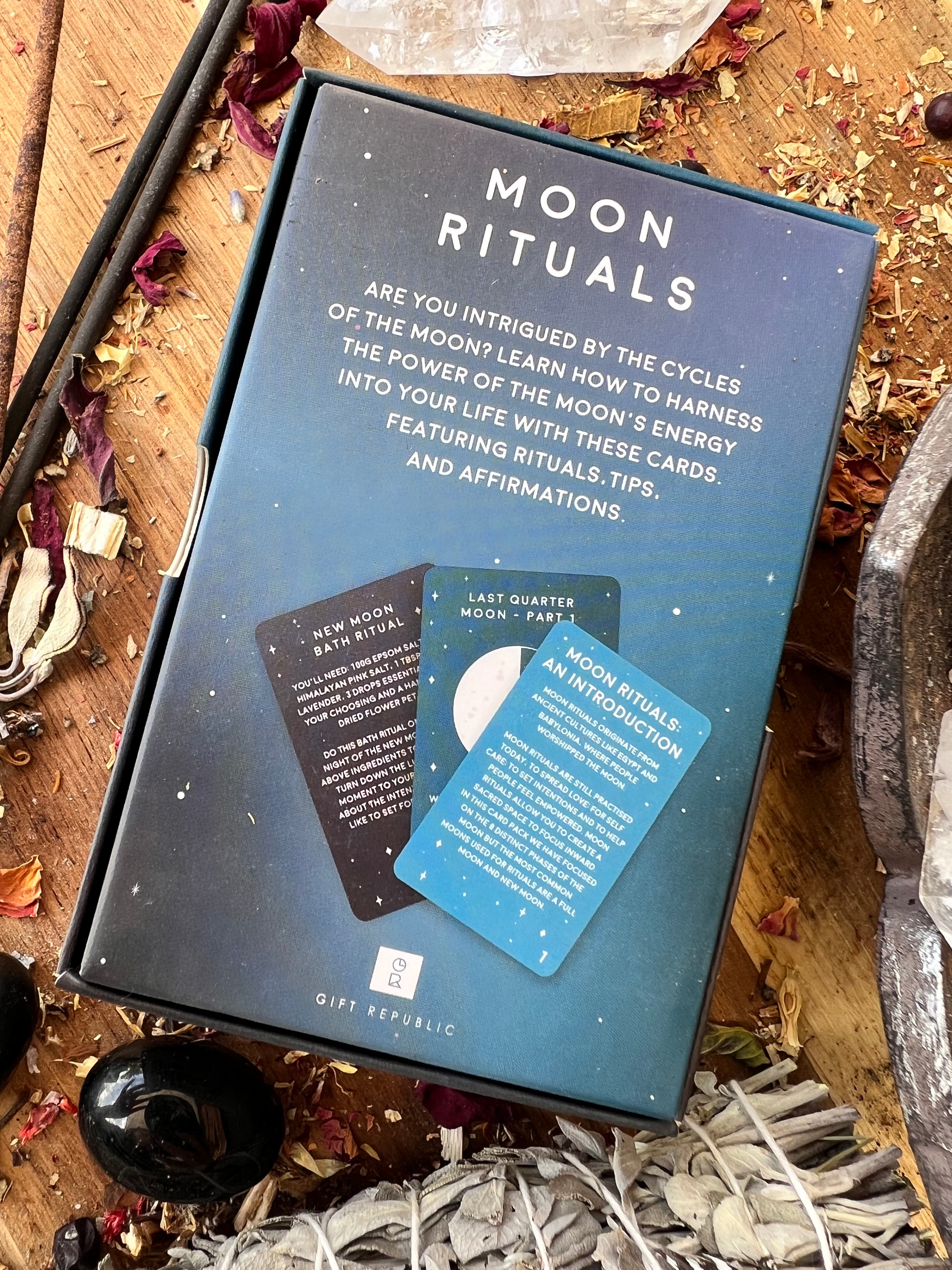 Moon Ritual Cards