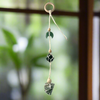 Triple Aventurine Macrame Crystal Hanger