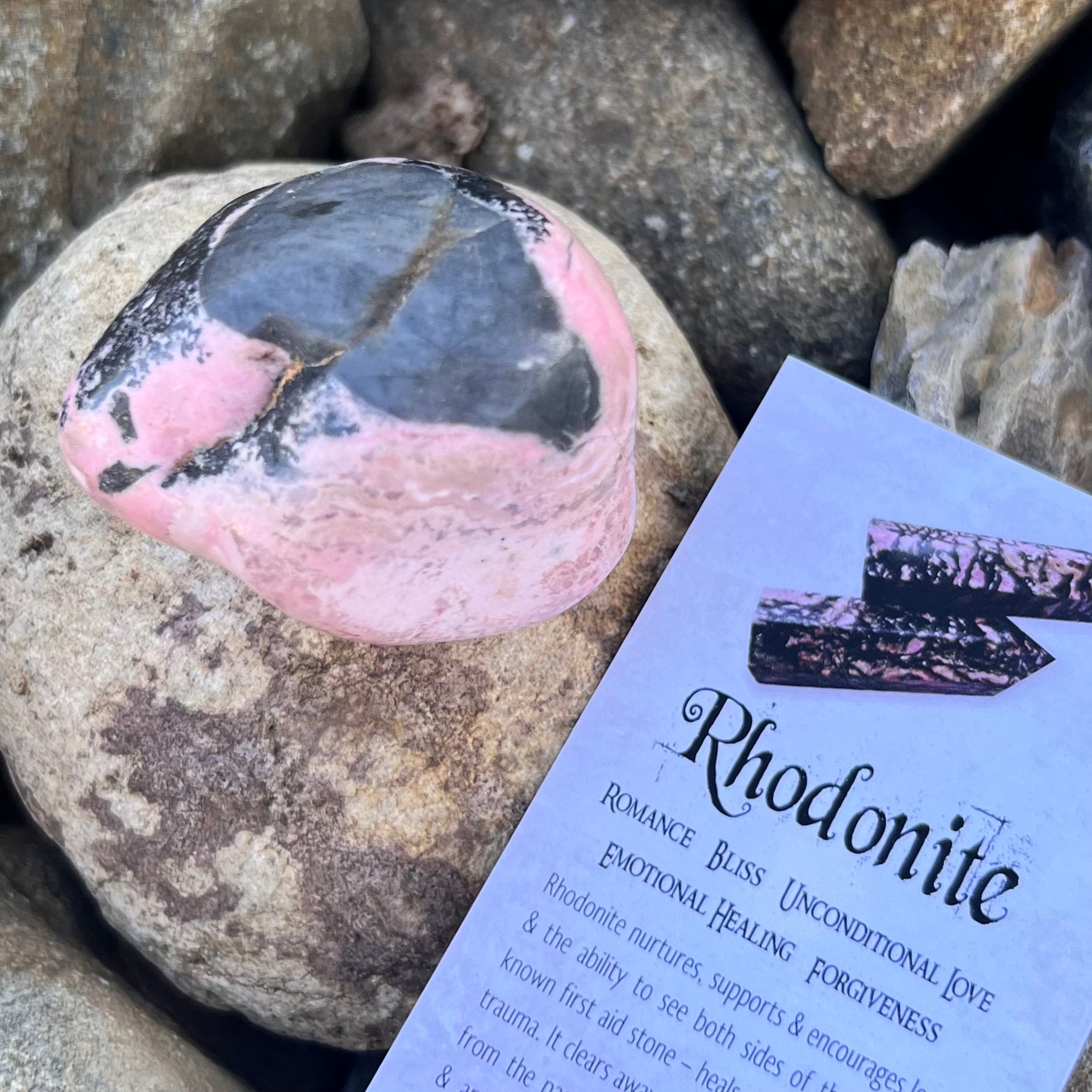 Rhodonite ~ Specialty Boxed Crystal