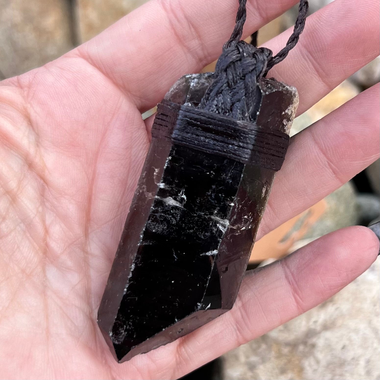 Muse Medicine ~ Smoky Quartz ~ Letting Go Talisman