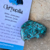 Chrysocolla Semi Raw ~ Specialty Crystal