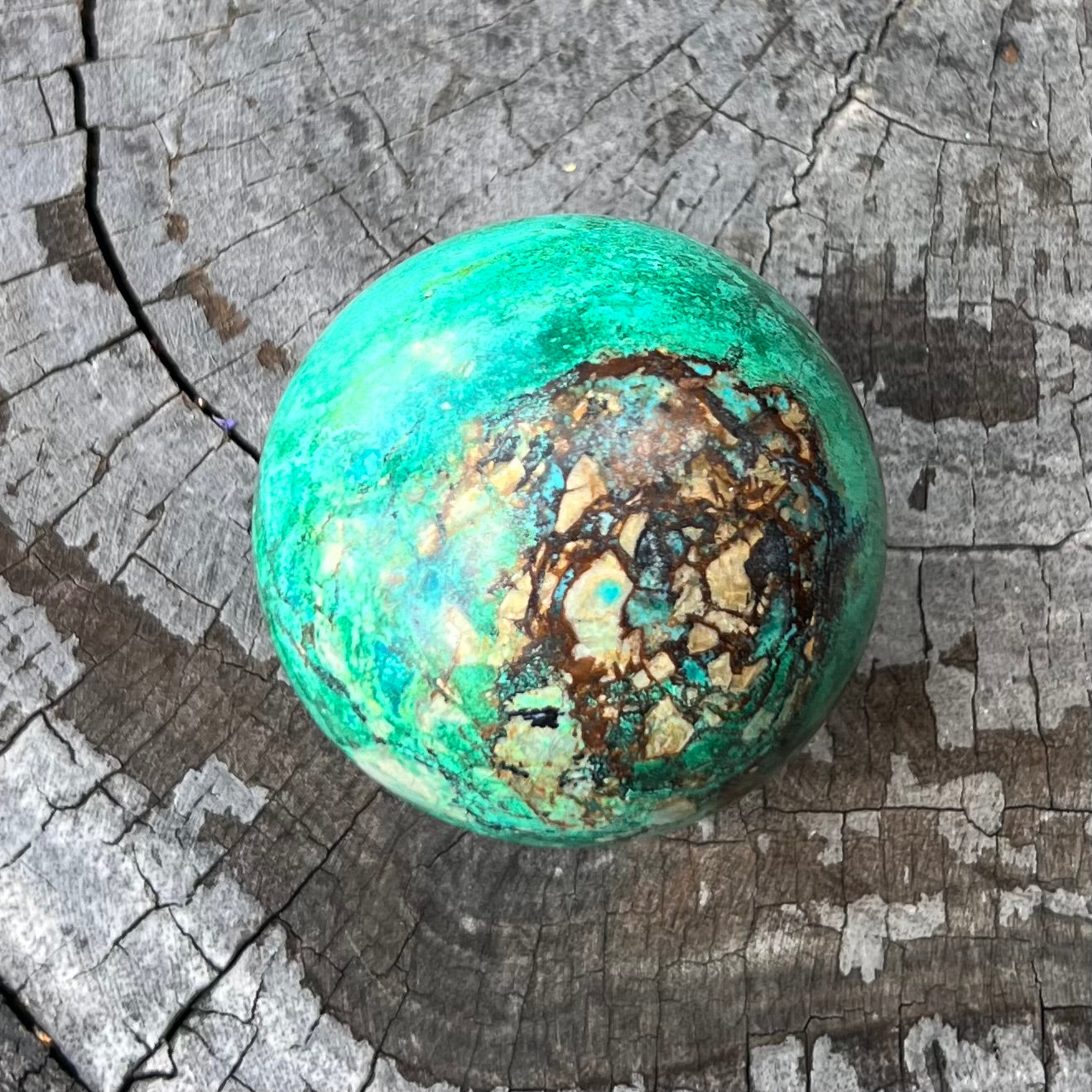 Turquoise Sphere