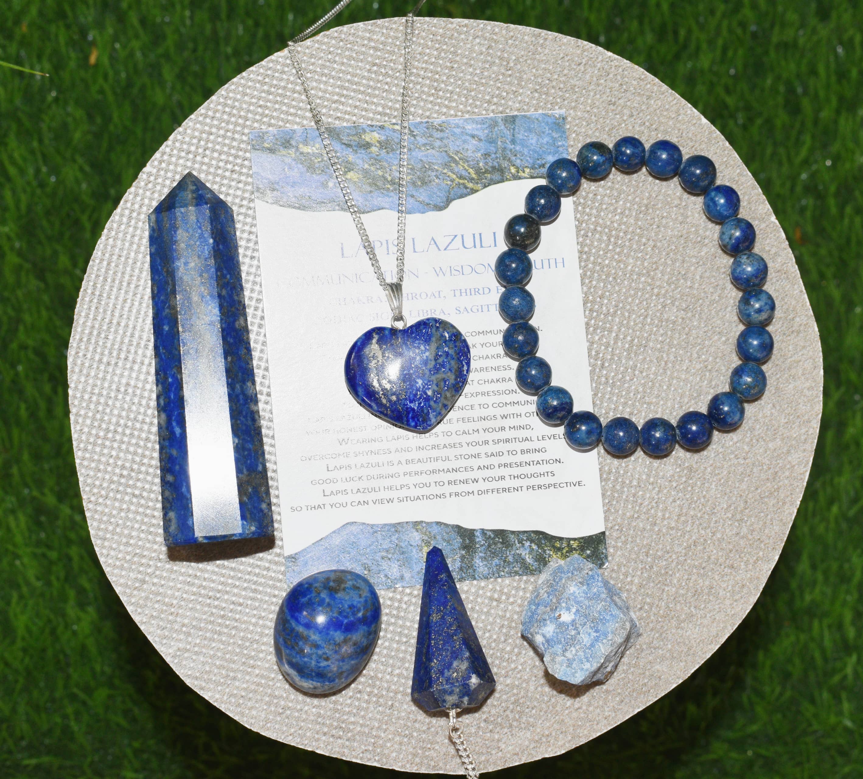Crystal Gift Set ~ Lapis Lazuli