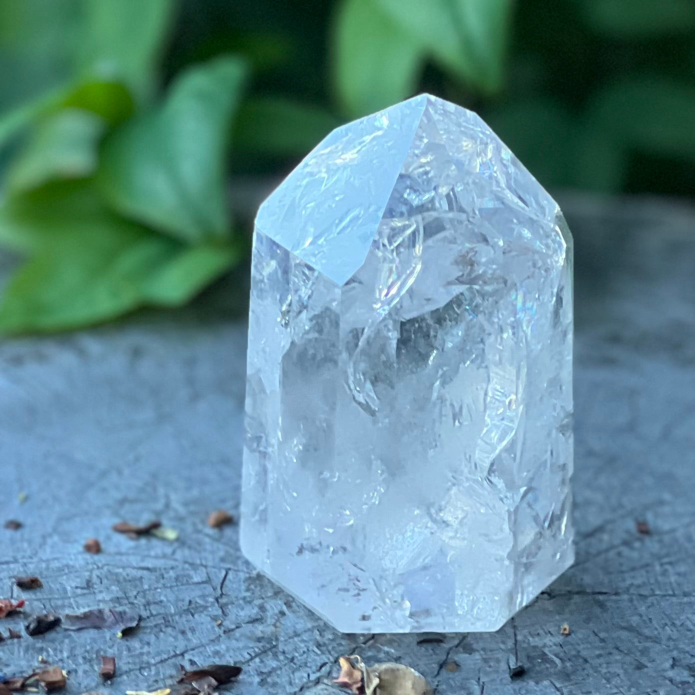 Clear Quartz Generator Tower