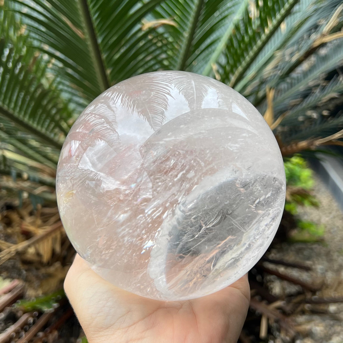 Clear Quartz Sphere  ~ Large