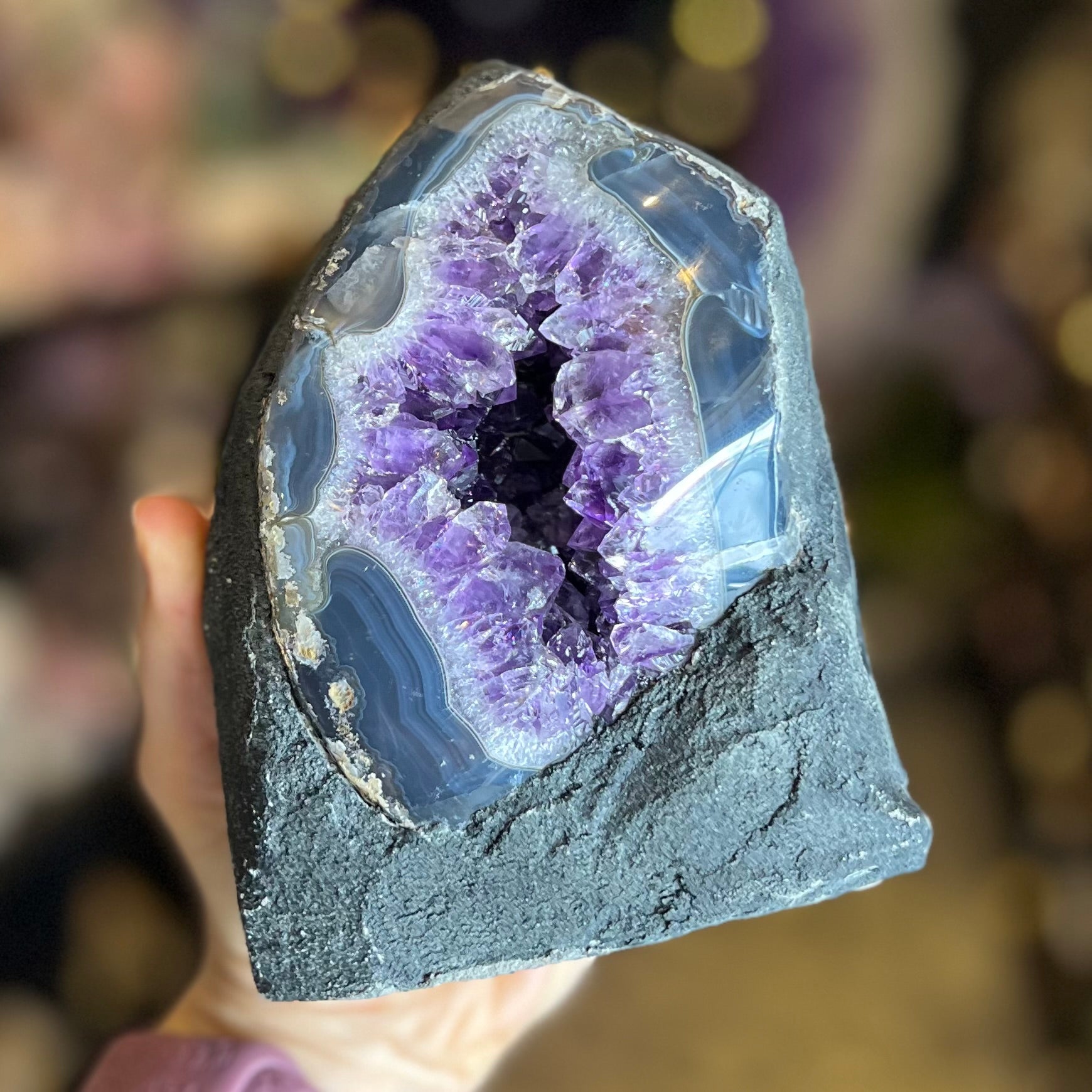 Amethyst Geode Cave