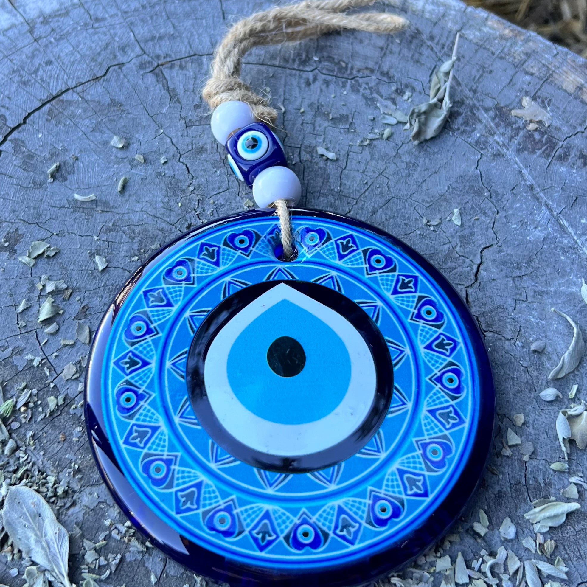 Evil Eye Protection Talisman Hanger ~ Large
