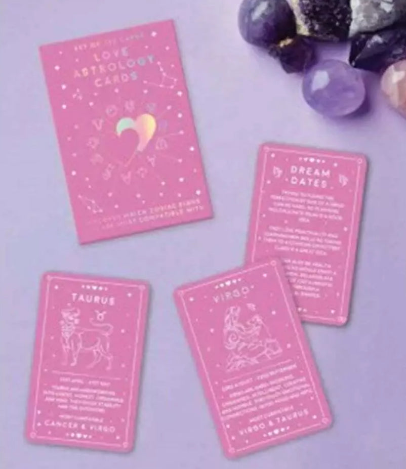 Amour ~ Cartes d'astrologie