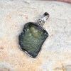 Moldavite Sterling Silver Pendant