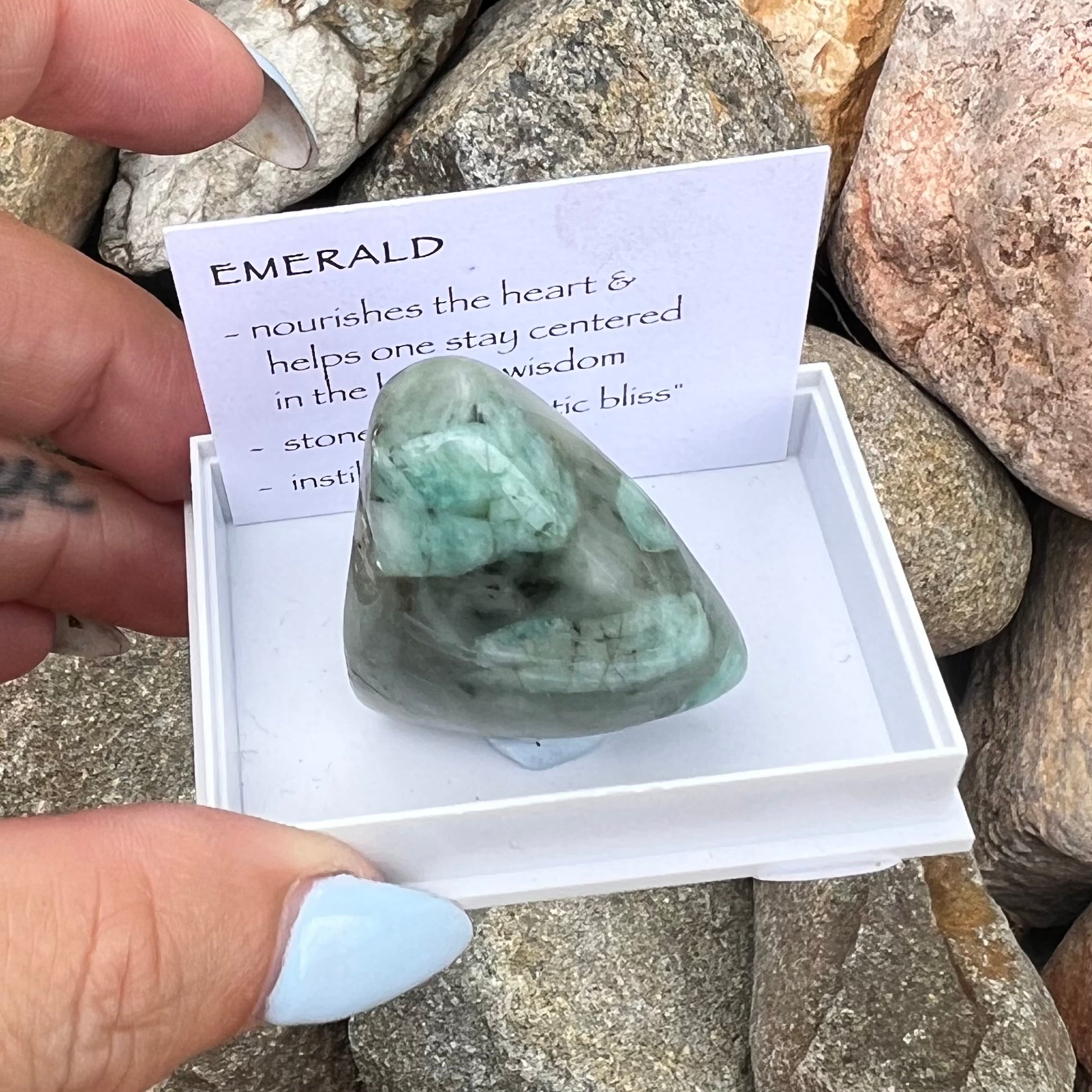 Emerald ~ Specialty Boxed Crystal