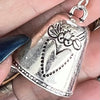 Friends are Angels ~ Silver Altar Blessing Bell