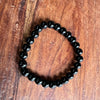Men’s ~ Black Obsidian ~ Courage & Strength  Bracelet