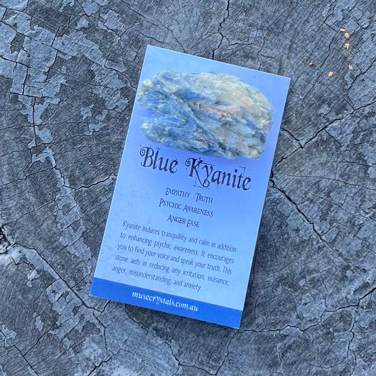 Blue Kyanite Specialty Crystal
