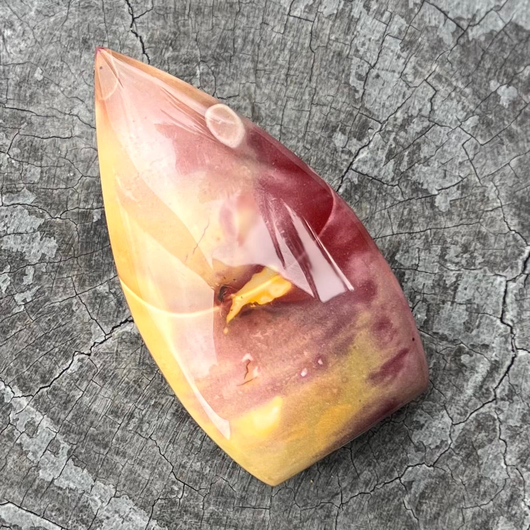 Mookaite Teardrop Freeform ~ Grounding