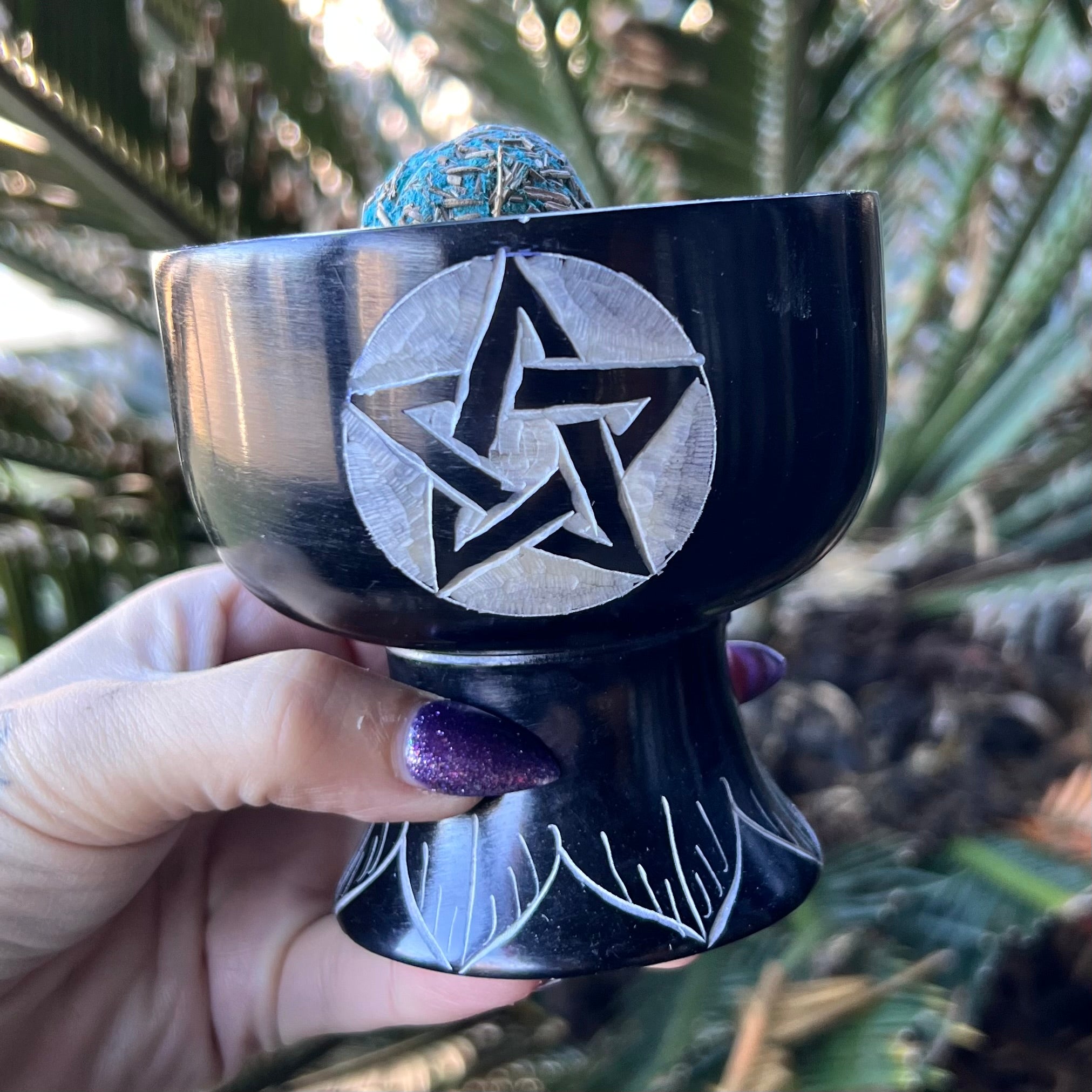 Pentagram ~ Soapstone Burner