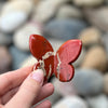 Red Jasper Butterfly Carving (2)