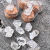Herkimer Diamond in Glass Specimen Jar